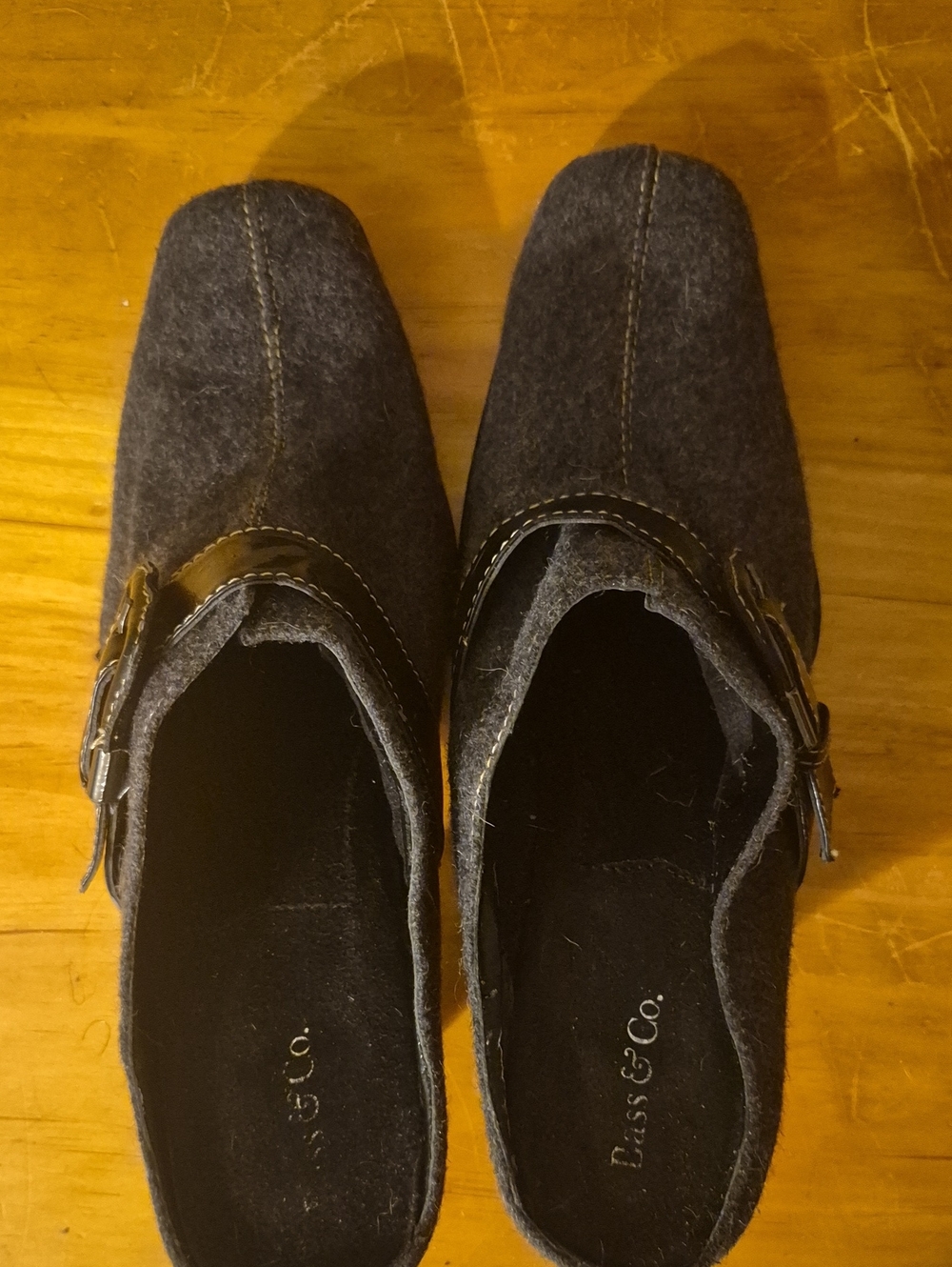 Women's High Heeled Slip Ons